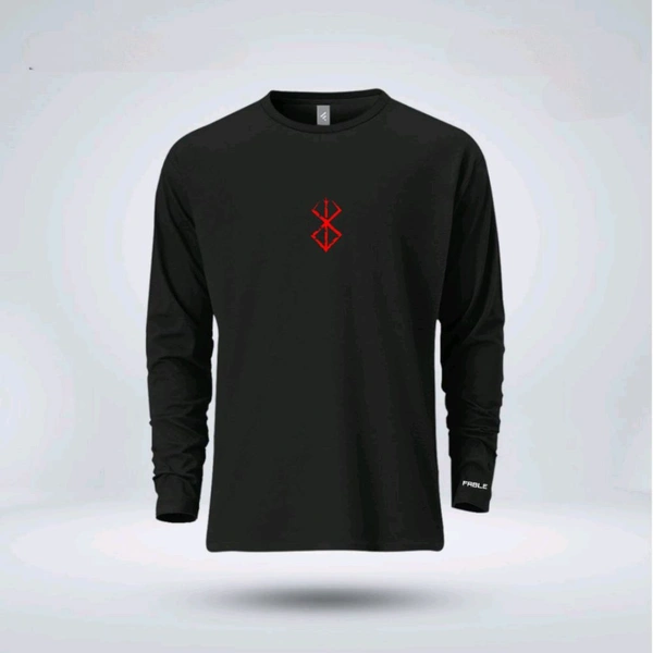 FABLE Berserk Men's Full Sleeves T-Shirt - Black, S