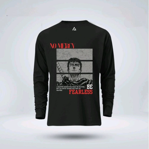 FABLE Berserk Men's Full Sleeves T-Shirt - Black, S