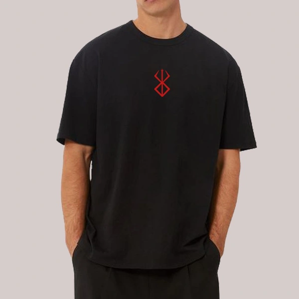 FABLE Berserk Men's Half Sleeves T-Shirt - Gray, M