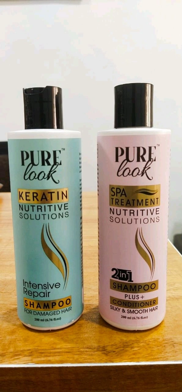 Keratin Shampoo+ Conditioner 