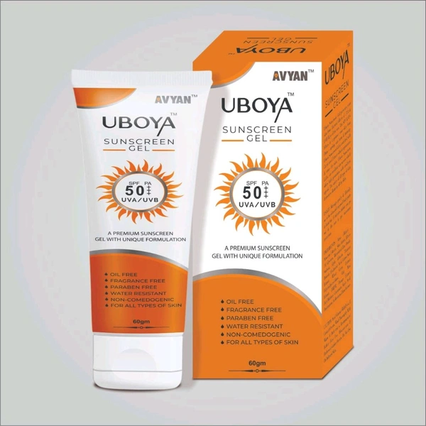 UBOYA SUNSCREEN GEL SPF 55 UVA UVB