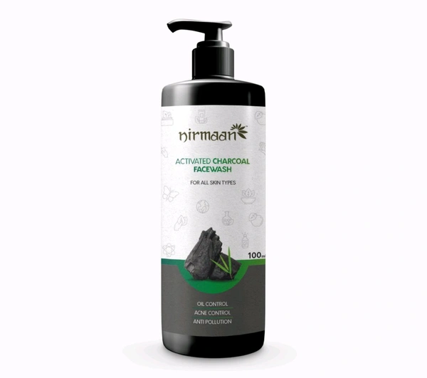 NIRMAN ACTIVADTED CHARCOL FACEWASH 