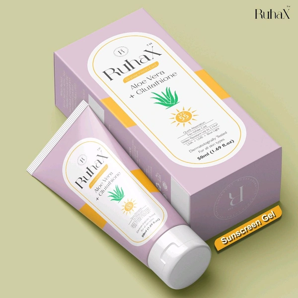 ALOVERA +GLUTATHIONE SUNSCREEN GEL 