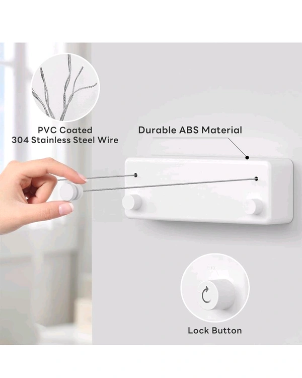 Heavy Duty Retractable Clothesline