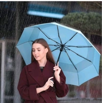 Automatic Umbrella  - Cornflower Blue