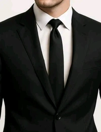FUBAR Solid Single Breasted Formal Men Blazer - Black, XL