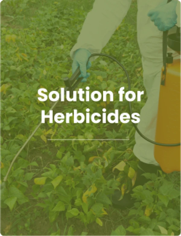 Solution for herbicides