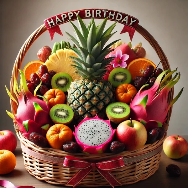 Birthday Fruit Basket - 5kg Approx