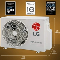 LG 1.5 Ton 5 Star Inverter Split AC (Copper, Convertible 5-in-1 Cooling, HD Filter with Anti-Virus protection,  MS-Q18YNZA, White) - Hiranagar Kathua Samba, Credit & Debit Cards