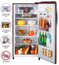 LG 215L 5 Star Inverter Direct-Cool Single Door Refrigerator (GL-B221ASCZ, Scarlet Charm, Fastest Ice Making) - Kathua Hiranagar, Credit & Debit Card Accepted