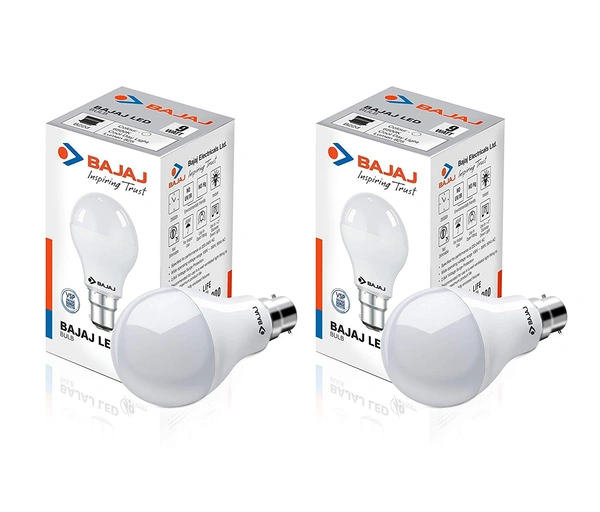 Bajaj LED Bulb 9W, Pack of 2 - Hiranagar, Kathua Samba