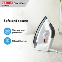 USHA EI 1602 1000 W Lightweight Dry Iron with Non-Stick Soleplate (Multi-colour) - Hiranagar, Kathua Samba