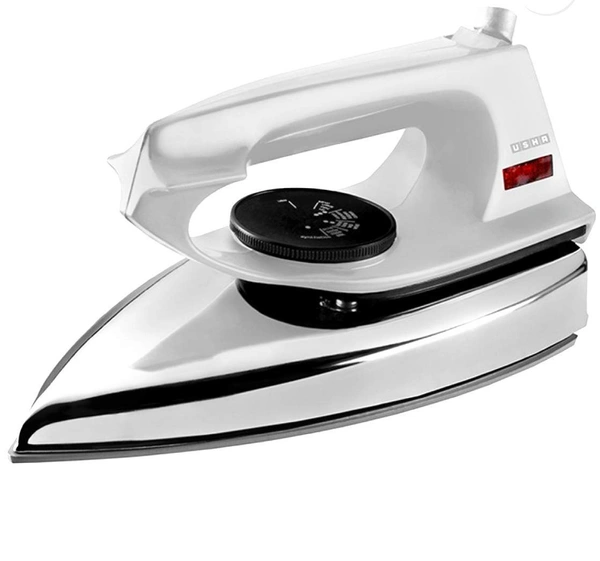 Usha EI 2802 1000 W Ultra Light Weight Dry Iron with Non-Stick Soleplate (White) - Hiranagar, Kathua Samba