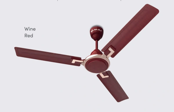 BAJAJ Sabse TEZZ DECO 1200 mm 3 Blade Ceiling Fan (Wine Red) - Hiranagar, Kathua Jatwal