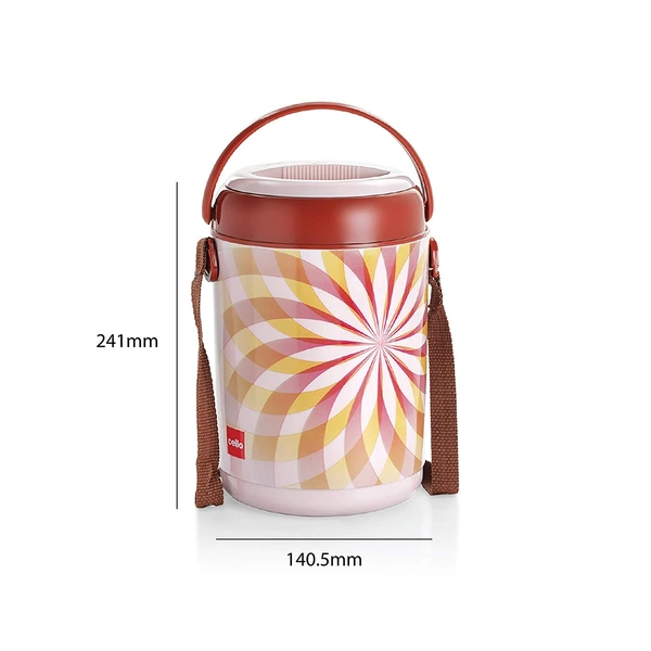 Cello Mark 4 Plastic Insulated Lunch Carrier (Multicolour) - Hiranagar, Kathua Jatwal