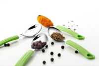Neelu Tea Spoon (Stainless Steel with Plastic Handle), 6Pcs Set (Multicolour) - Hiranagar, Kathua Jatwal
