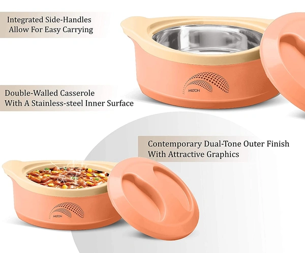 Milton New Marvel 2500 Inner Steel Casserole - Hiranagar, Kathua Jatwal