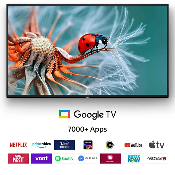Sony Bravia 108 cm (43 inches) 4K Ultra HD Smart LED Google TV - Free Scheduled Delivery