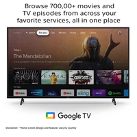 Sony Bravia 108 cm (43 inches) 4K Ultra HD Smart LED Google TV - Free Scheduled Delivery
