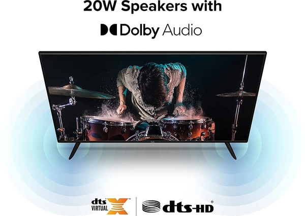 Redmi 108 cm (43 inches) Full HD Smart LED TV With Android 11 - Free Scheduled Delivery