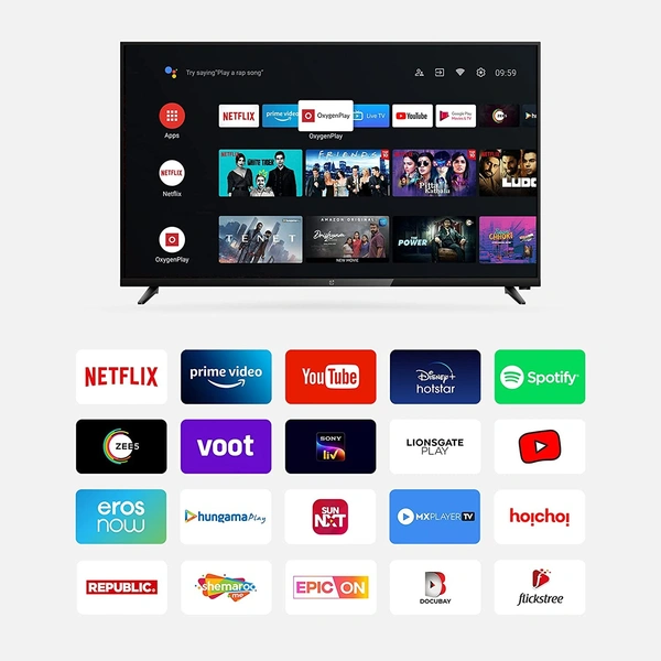 OnePlus 108 cm (43 inches) Y Series Full HD LED Smart Android TV - Free Scheduled Delivery