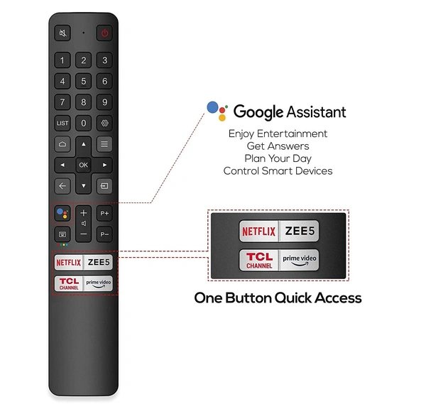 iFFALCON 108 cm (43 inches) 4K Ultra HD Certified Android Smart LED TV 43U61 (Black) (2021 Model) - FREE Scheduled Delivery