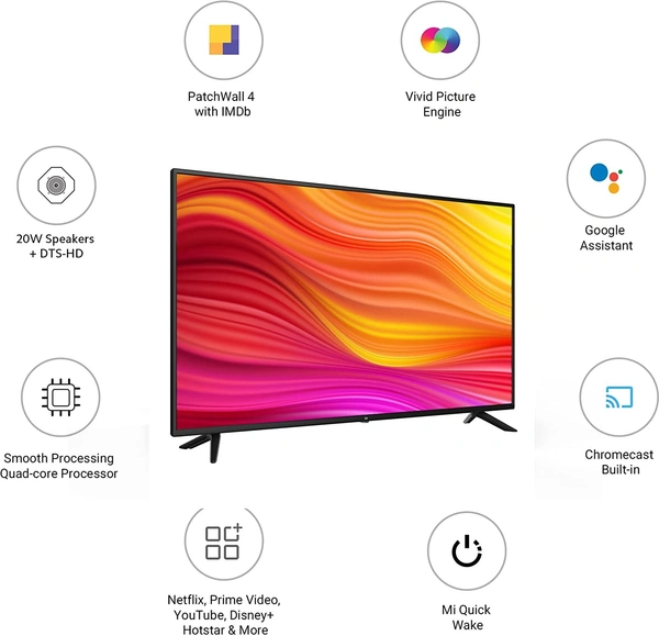 Mi 108 cm (43 inches) Full HD Android LED TV - FREE Scheduled Delivery