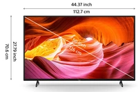 Sony Bravia 126 cm (50 inches) 4K Ultra HD Smart LED Google TV KD-50X75K (Black) with Alexa Compatibility - FREE Scheduled Delivery