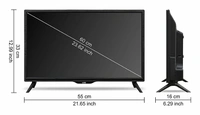 VW 60 cm (24 inches) HD Ready LED TV VW24A (Black) - FREE Scheduled Delivery