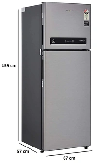 Whirlpool 265 L 3 Star Inverter Frost-Free Double Door Refrigerator with Intellisense inverter technology(INTELLIFRESH INV CNV 278 3S, German Steel, Convertible) - Credit & Debit Card Accepted, 3-5 Days