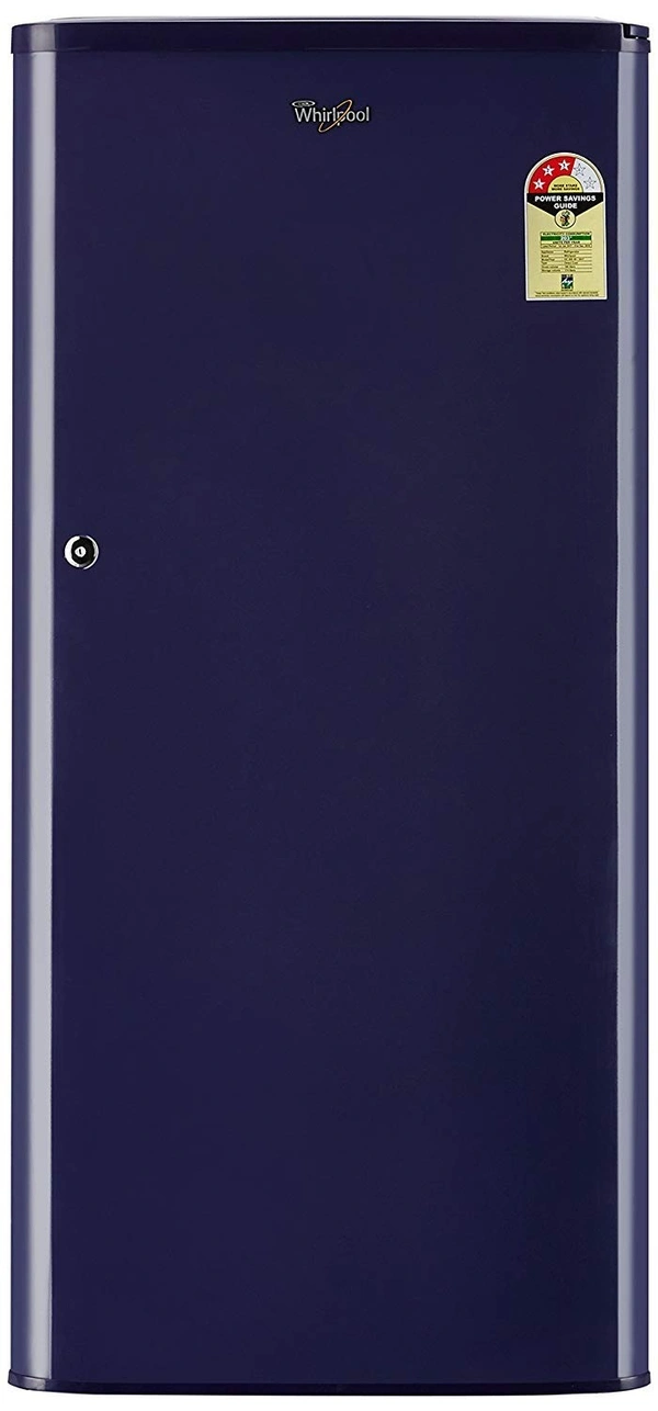 Whirlpool 190 L 3 Star Direct-Cool Single Door Refrigerator (WDE 205 CLS 3S, Blue) - Credit & Debit Card Accepted, 3-5 Days 