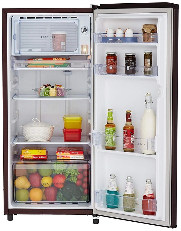 Whirlpool 190 L 4 Star Inverter Direct-Cool Single Door Refrigerator with IntelliSense Inverter Technology (WDE 205 PRM 4S INV, Wine Radiance, Inverter Compressor) - 3-5 Days