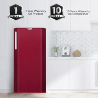 Godrej 192 L 3 Star Direct-Cool Single Door Refrigerator (RD EDGERIO 207C 33 THF Rby Red, Ruby Red, Turbo Cooling) - Kathua Samba, 3-5 Days