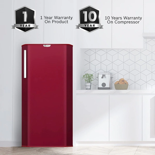 Godrej 192 L 3 Star Direct-Cool Single Door Refrigerator (RD EDGERIO 207C 33 THF Rby Red, Ruby Red, Turbo Cooling) - Kathua Samba, 3-5 Days