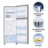 Samsung 253 L 2 Star Inverter Frost-Free Double Door Refrigerator (RT28A3032GS/HL, Gray Silver) - Credit & Debit Card Accepted, 3-5 Days