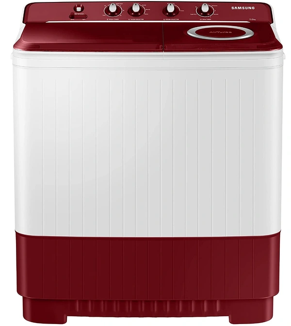 Samsung 11.5 Kg Semi-Automatic Top Loading Washing Machine (WT11A4600RR/TL, Light Gray,Air Turbo Technology) - Credit & Debit Card Accepted, 3-5 Days