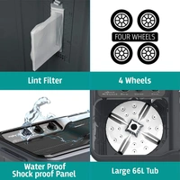 Whirlpool 6 Kg 5 Star Semi-Automatic Top Loading Washing Machine (SUPERB ATOM 60I, Grey Dazzle) - Credit & Debit Card Accepted, 3-5 Days