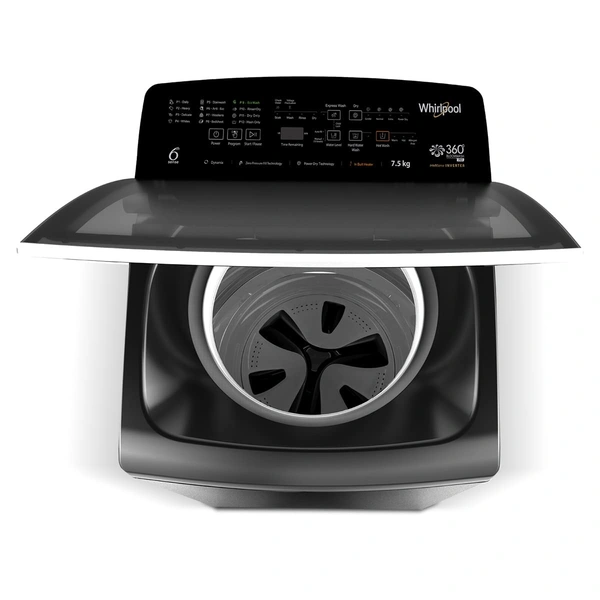 Whirlpool 7.5 Kg 5 Star Fully-Automatic Top Loading Washing Machine with In-Built Heater - Credit & Debit Card Accepted, 3-5 Days