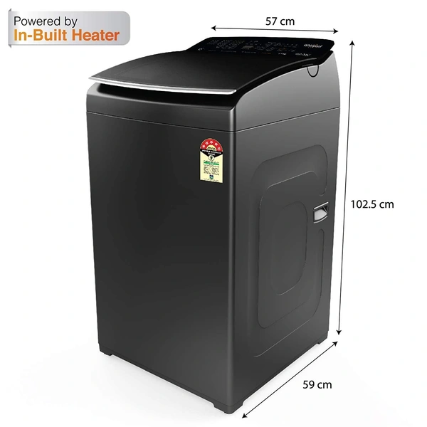 Whirlpool 7.5 Kg 5 Star Fully-Automatic Top Loading Washing Machine with In-Built Heater - Credit & Debit Card Accepted, 3-5 Days