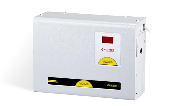 Candes Crystal 4kVA for 1.5 Ton AC (90V to 290V) Voltage Stabilizer with Wide Working Range Best for Inverter AC, Split AC or Windows AC Upto 1.5 Ton (Grey) 3 Years Warranty - Hiranagar, Kathua Jatwal, 3-5 Days