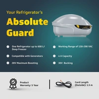 V-Guard Stabilizer VGSD 100 Supreme for Side by Side/ Double Door Refrigerator (300-600L) - Hiranagar, Kathua Jatwal, 3-5 Days