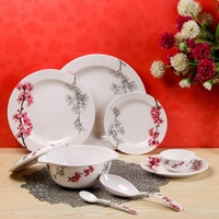 AE MAHARANI Lotus Dinning Melamine Dinner Set - 40 Pieces - Hiranagar, 3-5 Days