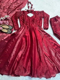 New Anarkali Set ♥️ Red - Xxl