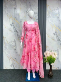 This Colourfull Lightweight & Fresh Look Outfit Is Perfect For Upcoming Festivities And Weddings Which Provides You More Comfort And Style* - Xxl-44