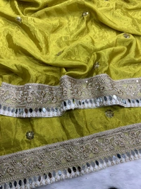 *⭕SAREE FAB. :* Shaded color in soft chinnon