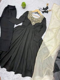 "*This Colourfull Lightweight & Fresh Look Outfit Is Perfect For Upcoming Festivities And - S-36