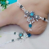 Allure Bejeweled Women Anklets & Toe RingsBase Metal: AlloyPlating: Variable (Product Dependent)Sizing: Non-AdjustableType: Chain AnkletMultipack: 1Sizes: Free SizeDispatch: 1 Day - see above