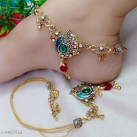 Allure Bejeweled Women Anklets & Toe RingsBase Metal: AlloyPlating: Variable (Product Dependent)Sizing: Non-AdjustableType: Chain AnkletMultipack: 1Sizes: Free SizeDispatch: 1 Day - see above