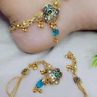 Allure Bejeweled Women Anklets & Toe RingsBase Metal: AlloyPlating: Variable (Product Dependent)Sizing: Non-AdjustableType: Chain AnkletMultipack: 1Sizes: Free SizeDispatch: 1 Day - see above