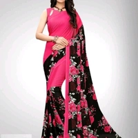Chintana Stylish Gorgeous Printed Sharew - sharee,sari